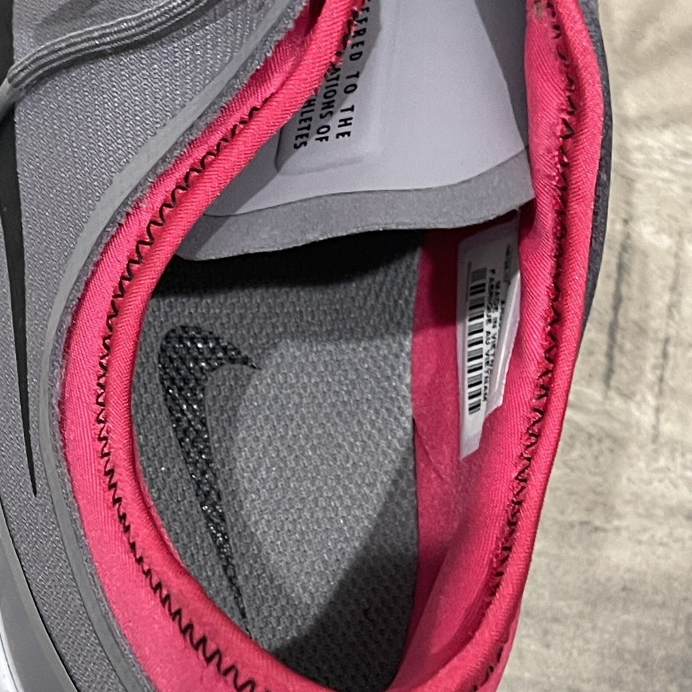 Nike Golf Shoes Womens Size 10 FI Impact 3 Gray Pink Gunsmoke Waterproof AH6959 - Picture 5 of 11
